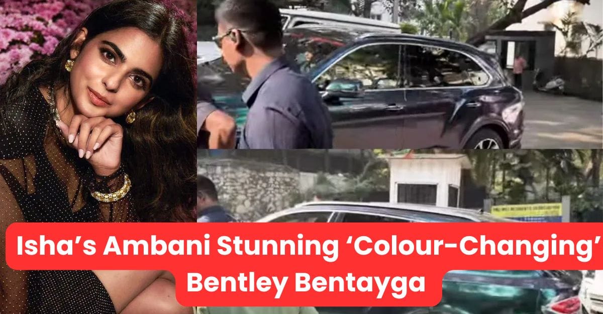 sha’s Stunning ‘Colour-Changing’ Bentley Bentayga